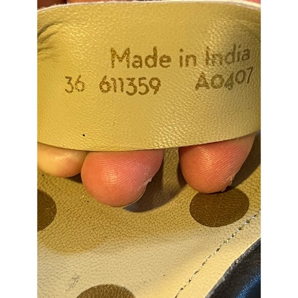 Boden women’s wedge sandals Size 5.5 Lena snakeskin black metallic - Picture 8 of 11